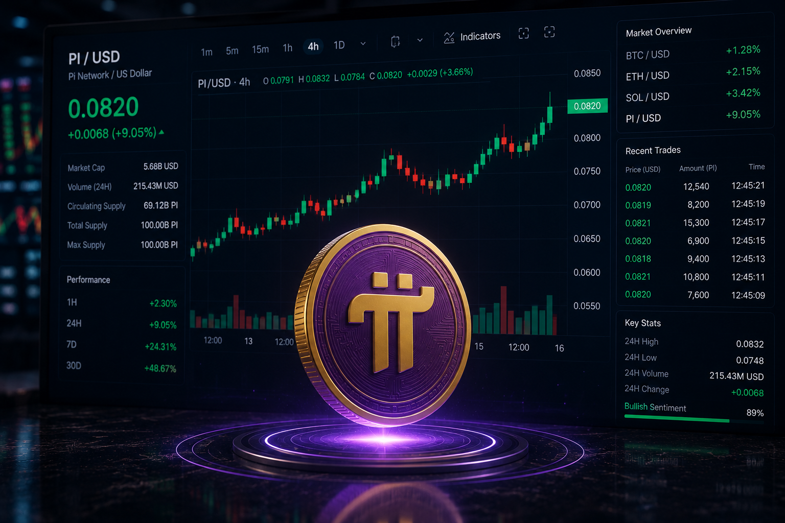 PI eyes rebound as Open Interest rises and oversold conditions deepen