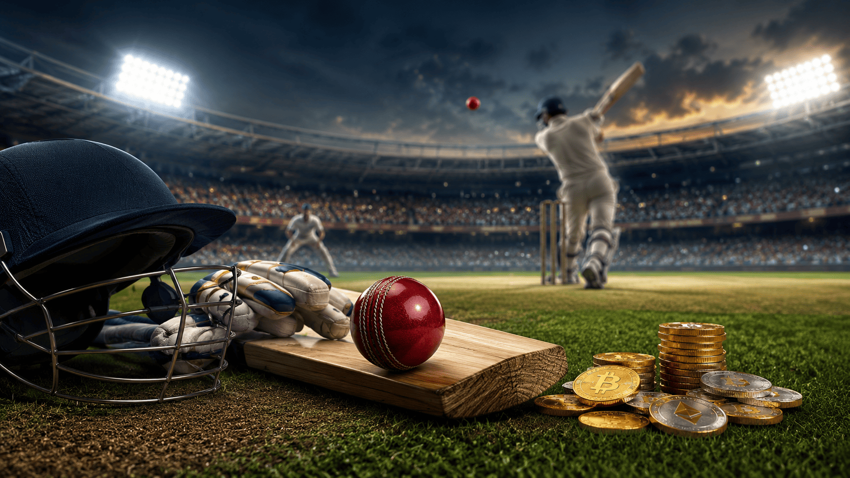 Cricket Betting With Crypto Across IPL and International Markets